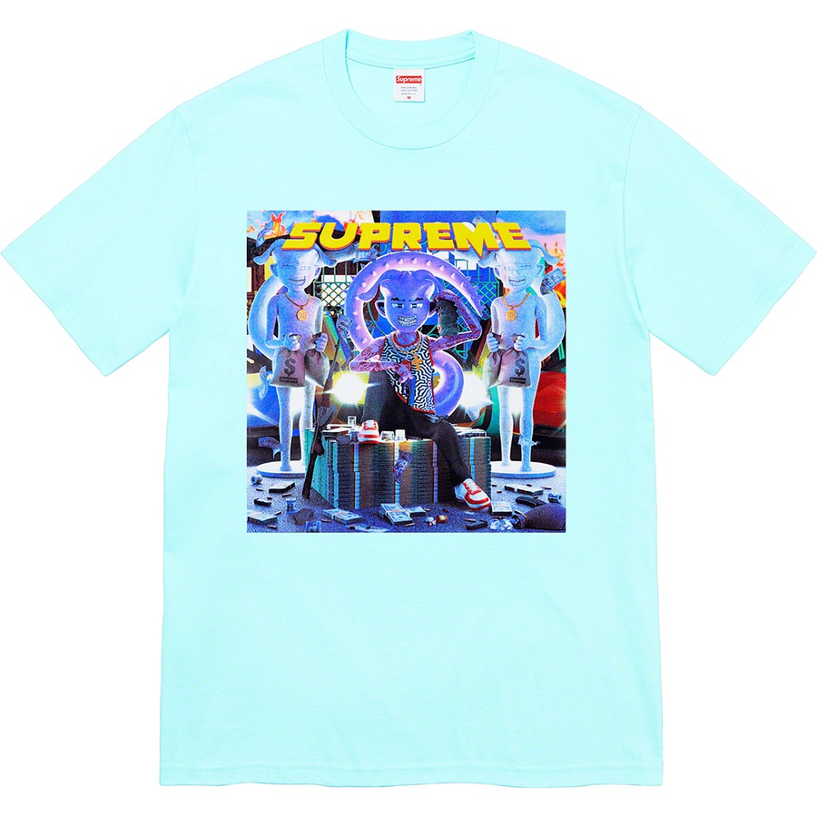 Supreme Richest Tee Turquoise Novelship
