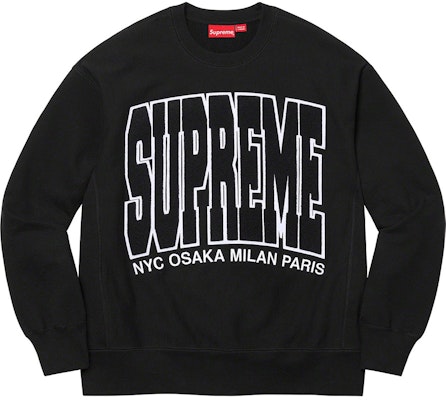 Supreme city arc clearance tee black