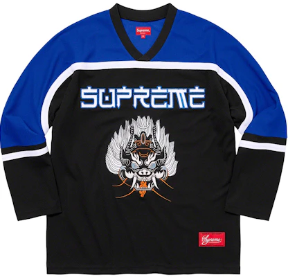 Supreme Demon Hockey Jersey Hitam Buy Supreme Demon Hockey Jersey Hitam