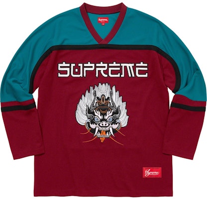 Supreme Demon Hockey Jersey Cardinal Buy Supreme Demon Hockey Jersey Cardinal
