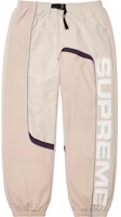 Supreme S Paneled Belted Track Pant Dusty Pink Supreme S Paneled Belted Track Pant Dusty Pink