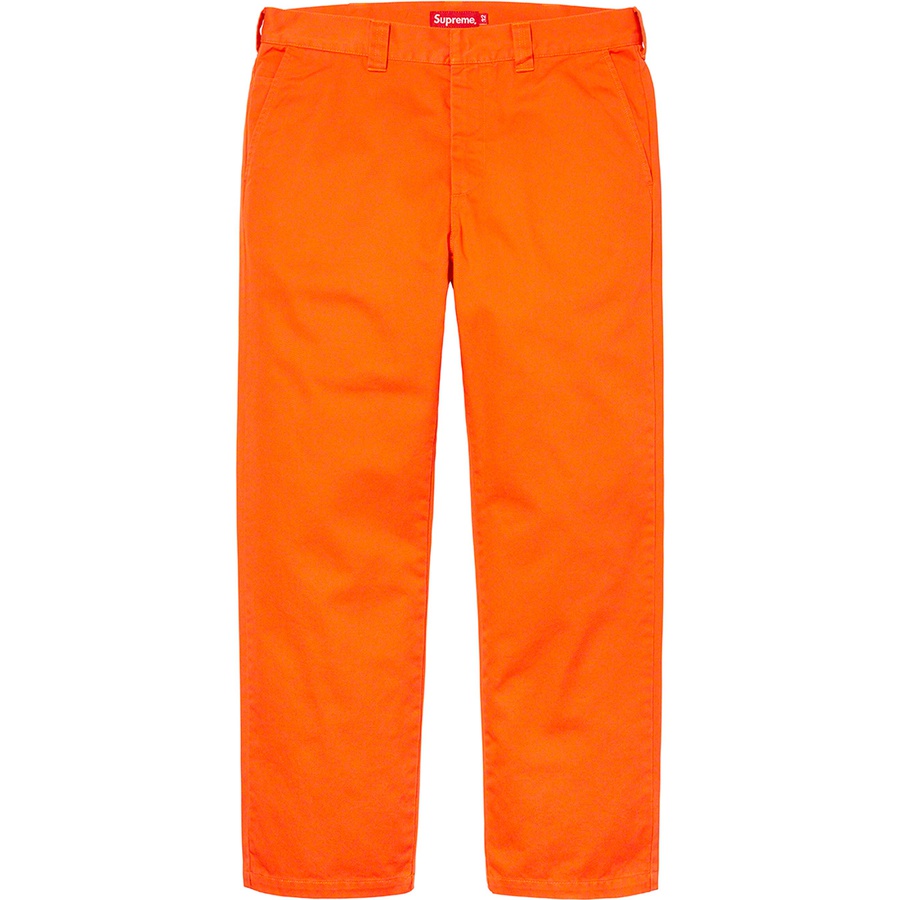Supreme Work Pant Orange