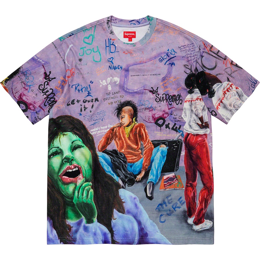 Buy 레이디 핑크/슈프림 반팔티 (멀티컬러) 
