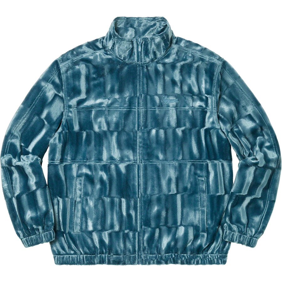 supreme velour jacket