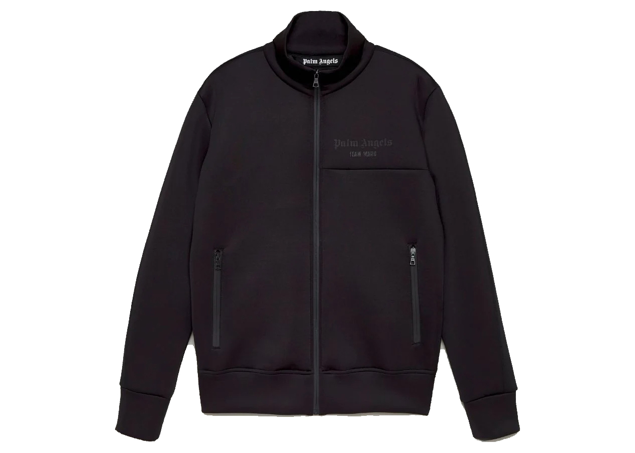 TEAM WANG x Palm Angels Palm Trees Track Jacket Black - Novelship