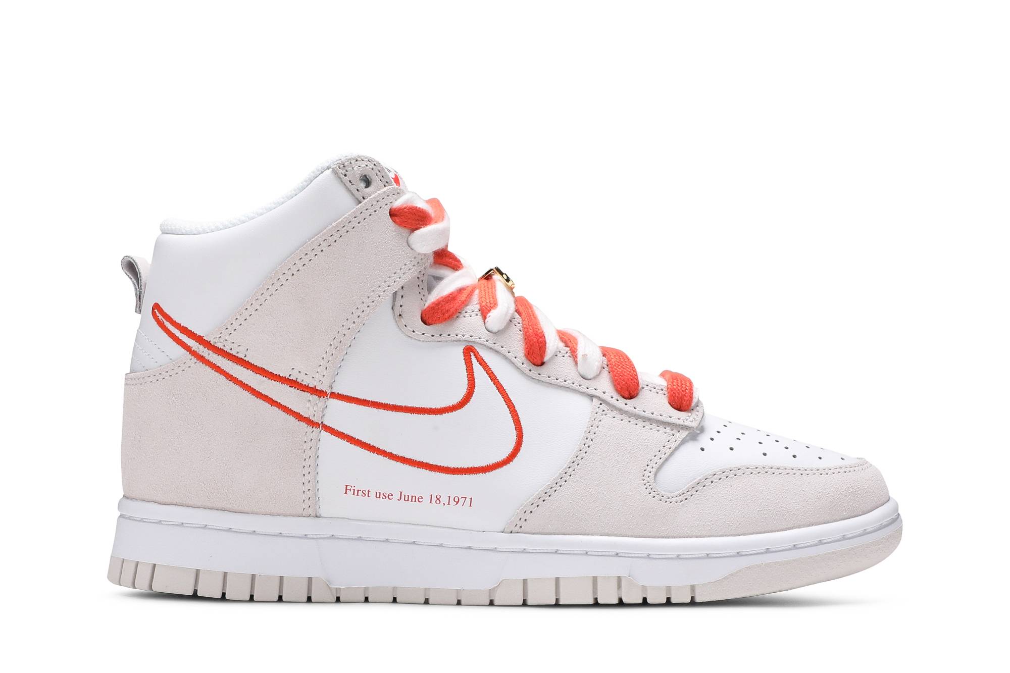 Nike Dunk High 'First Use Pack ‑ White Sail Orange' (WMNS) DH6758100 Novelship