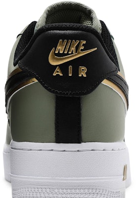 Nike Air Force 1 Green Gold Swoosh DA8481-300