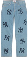 Supreme®/New York Yankees™Regular Jean Washed Blue Supreme®/New York Yankees™Regular Jean Washed Blue