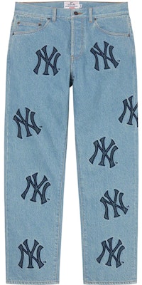 Supreme®/New York Yankees™Regular Jean Washed Blue Buy Supreme®/New York Yankees™Regular Jean Washed Blue