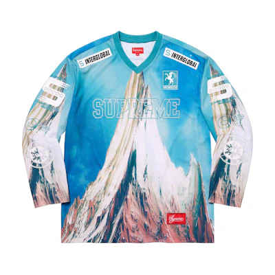 Supreme Mountain Hockey Jersey Blue