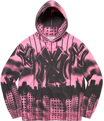 Sudadera con Capucha Rosa Supreme®/New York Yankees™ Airbrush Buy Sudadera con Capucha Rosa Supreme®/New York Yankees™ Airbrush