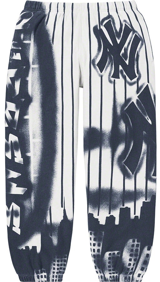 supreme-new-york-yankees-airbrush-sweatpant-white
