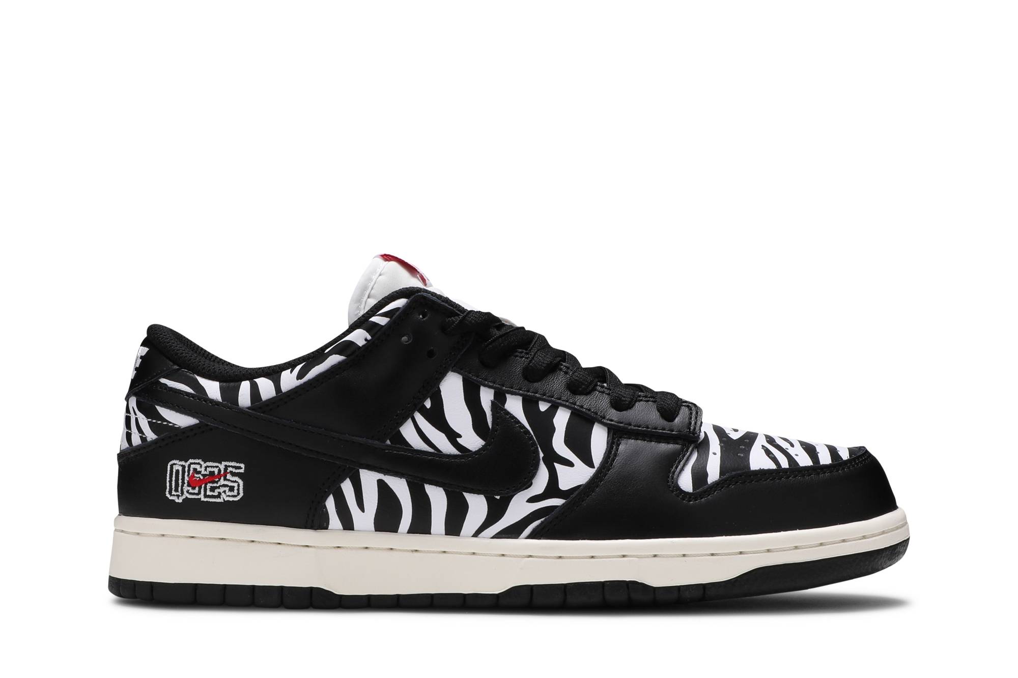 quartersnacks dunks zebra