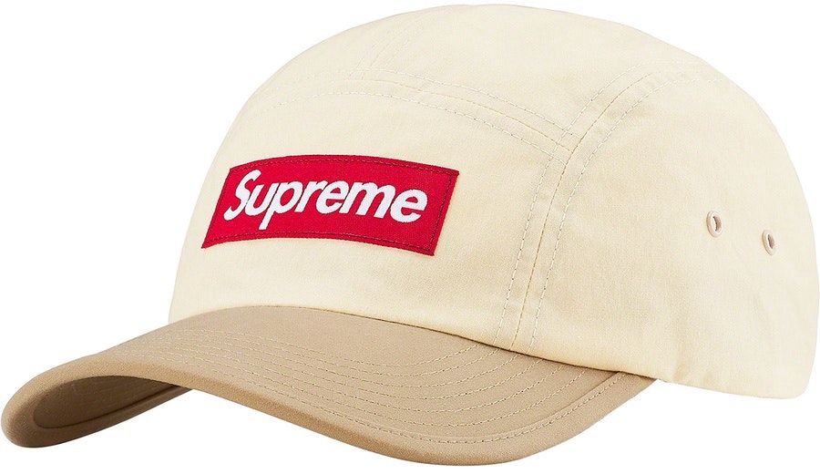 supreme-waxed-cotton-camp-cap-natural