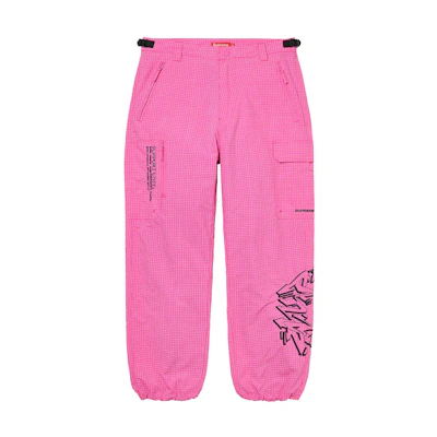 Supreme Support Unit Nylon Ripstop Pant Pink