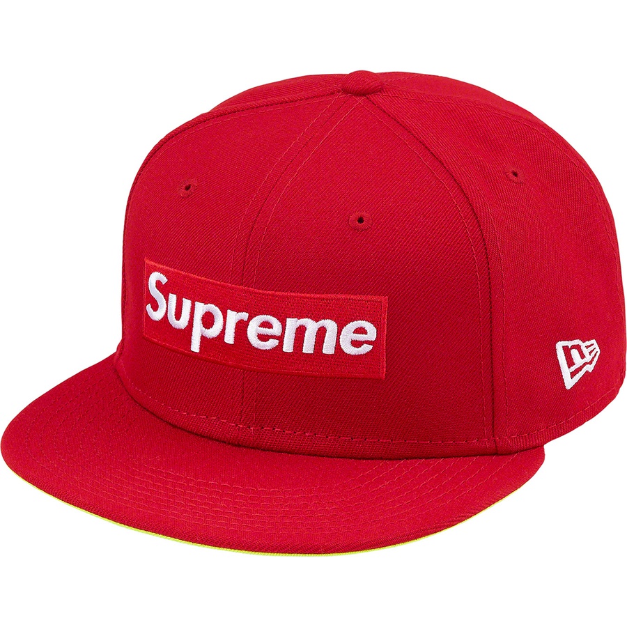 Supreme×New Eraテキストストライプキャップ (赤) を購入 - Novelship