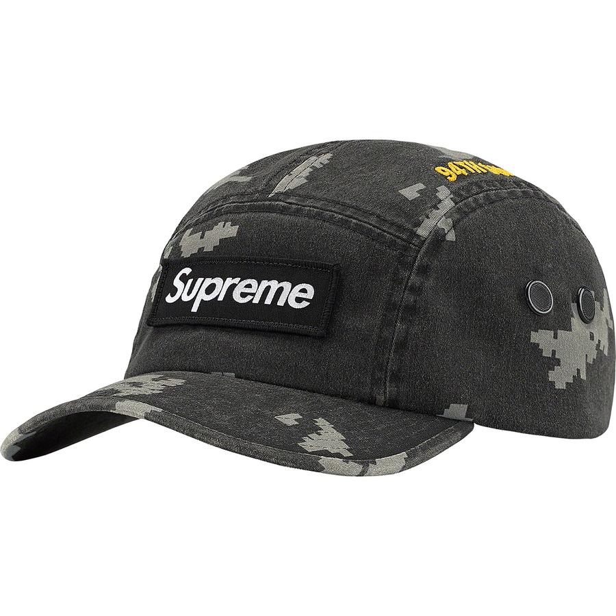 Supreme Military Camp Cap Black Russian Camo