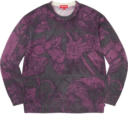 リーバイスButte専用supreme the crow sweater purple