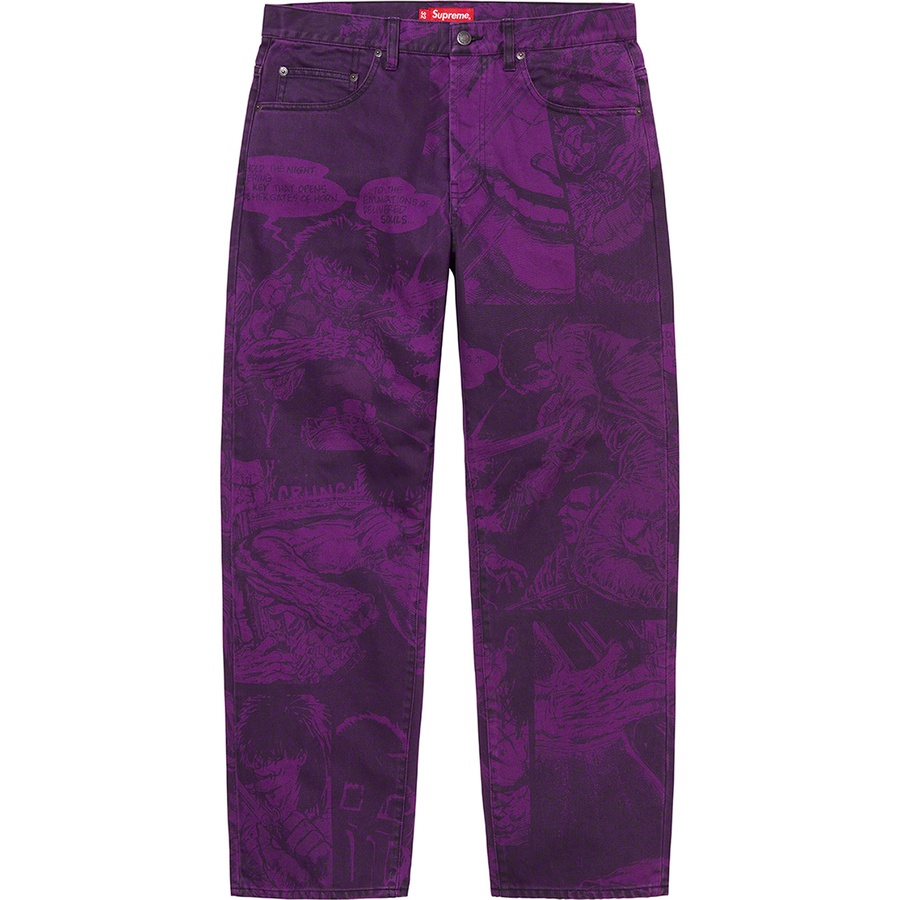 Supreme/The Crow Regular Jean Purple