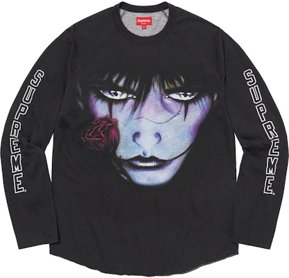 Supreme/The Crow Raglan L/S Top Hitam Mata Buy Supreme/The Crow Raglan L/S Top Hitam Mata