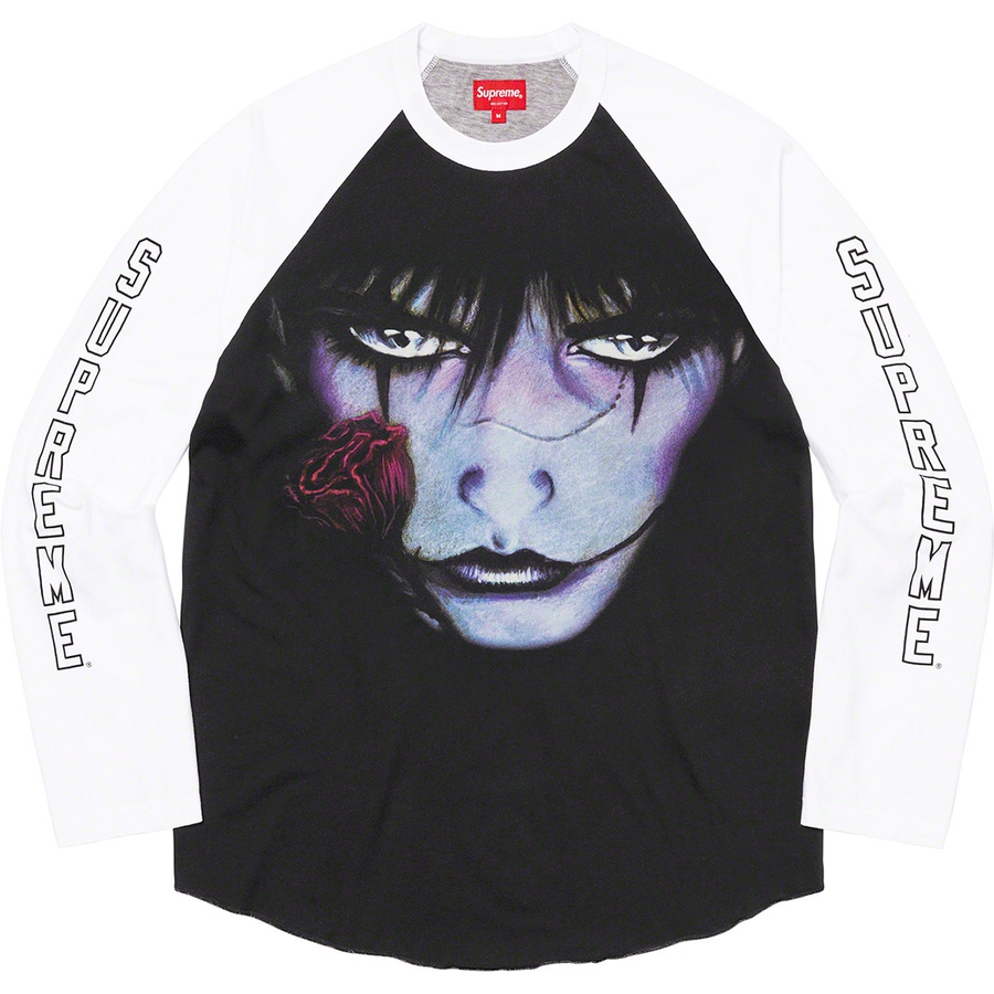 Buy Supreme/The Crow 白色眼睛图案长袖上衣