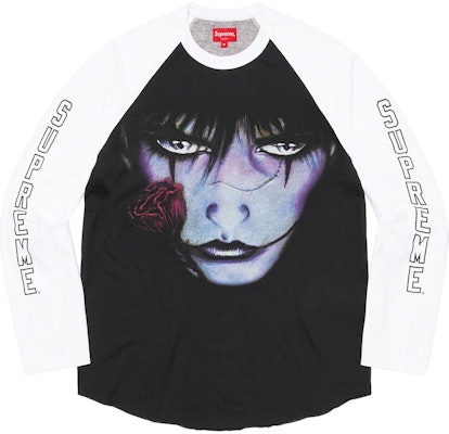 Supreme/The Crow 白色眼睛图案长袖上衣 Buy Supreme/The Crow 白色眼睛图案长袖上衣