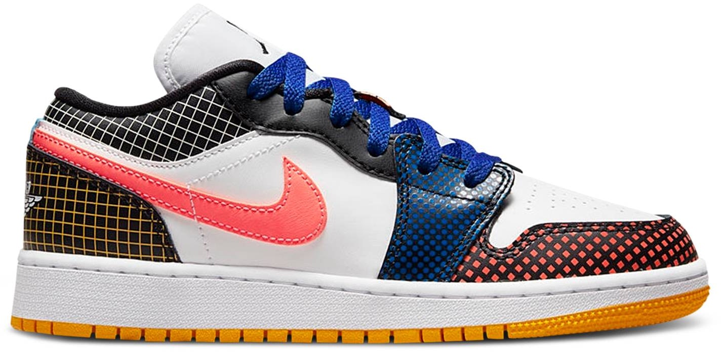 Air Jordan 1 Low MMD 'Multi Grid' (GS) - DH7547-100 - Novelship