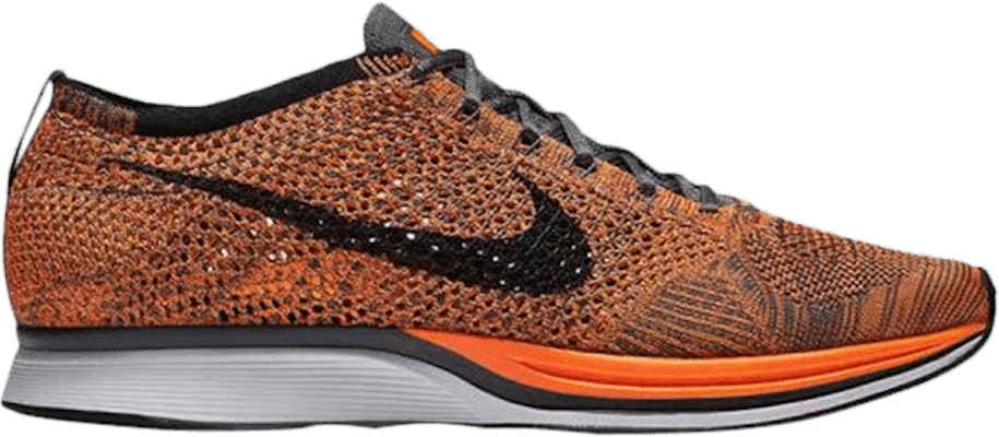 Nike flyknit racer total sales orange