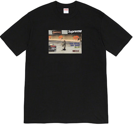 Supreme®/Thrasher® Game Tee Black Buy Supreme®/Thrasher® Game Tee Black