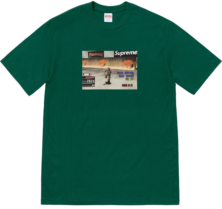 supreme-thrasher-game-tee-dark-green
