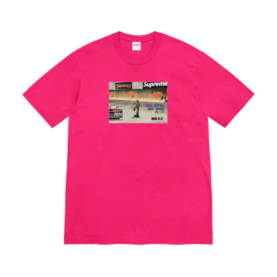 Supreme®/Thrasher® Game Tee Pink