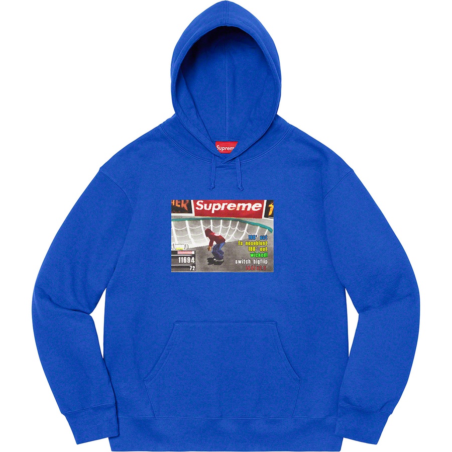 Buy Supreme®/Thrasher® Hoodie Sweatshirt Royal Biru