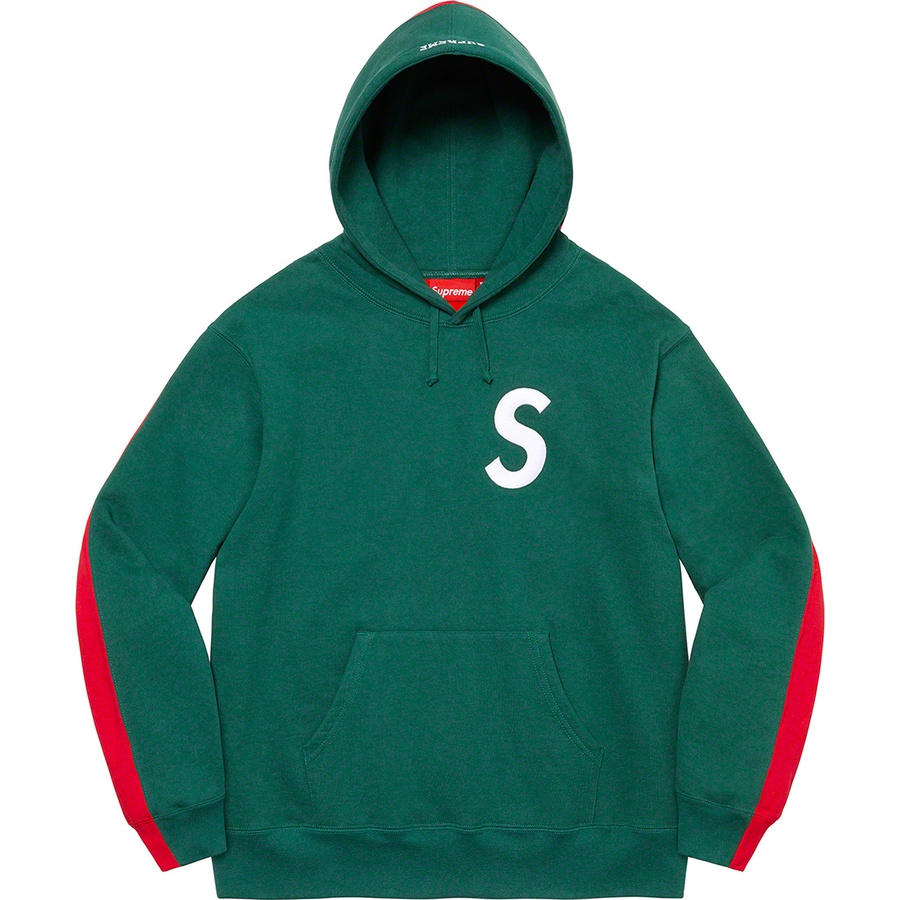 Supreme S Logo Split Hooded Sweatshirt Dark Greenを購入 - Novelship