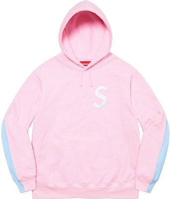 Supreme S Logo Split Hooded SweatshirtAprilroofs