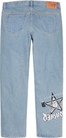 Supreme®/Thrasher® Regular Jean Washed Blue Supreme®/Thrasher® Regular Jean Washed Blue