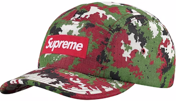 Supreme Camo Ripstop Camp Cap Red Camo Supreme Camo Ripstop Camp Cap Red Camo