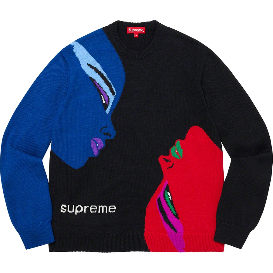 Supreme Faces Sweater Black (FW21)