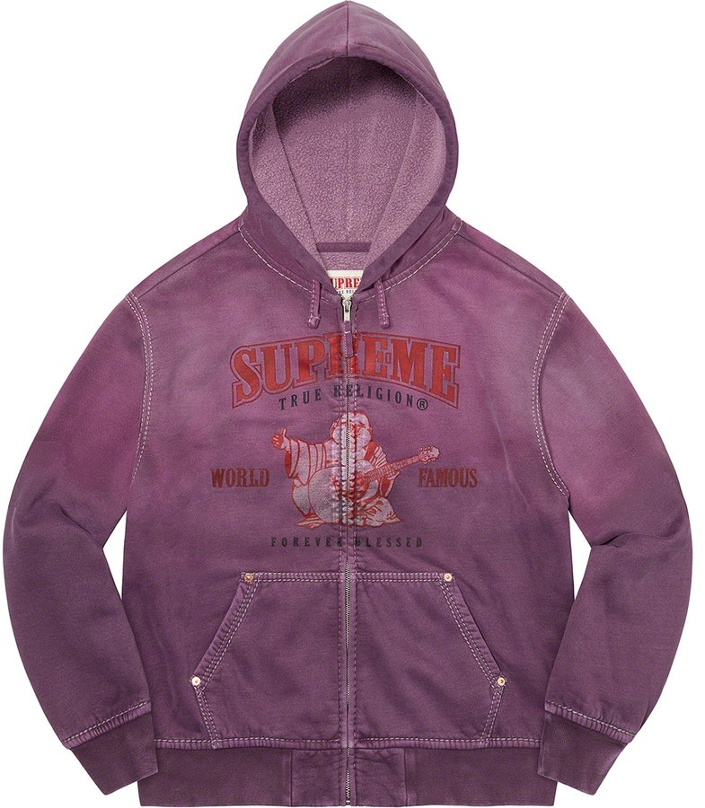 Purple true 2025 religion hoodie