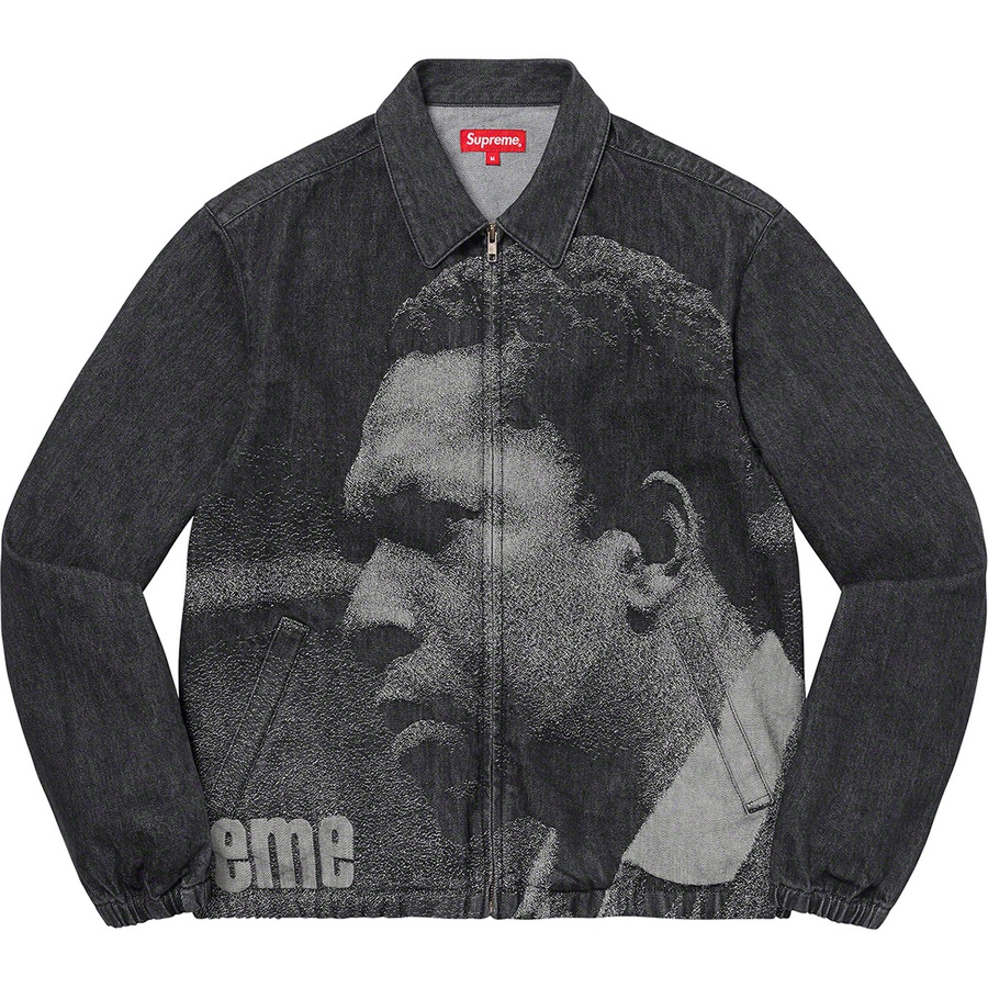 John Coltrane A Love Supreme Denim Harrington Jacket Black (FW21)