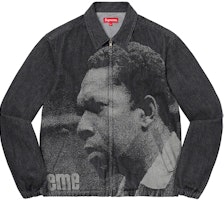 John Coltrane A Love Supreme Denim Harrington Jacket Black (FW21) John Coltrane A Love Supreme Denim Harrington Jacket Black (FW21)
