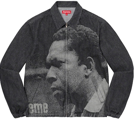 約翰·柯川《至上之愛》丹寧哈靈頓夾克(黑色,2021秋冬款) Buy 約翰·柯川《至上之愛》丹寧哈靈頓夾克(黑色,2021秋冬款)