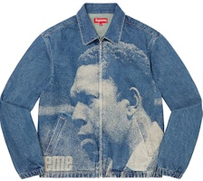 John Coltrane A Love Supreme Denim Harrington Jacket Blue (FW21) John Coltrane A Love Supreme Denim Harrington Jacket Blue (FW21)
