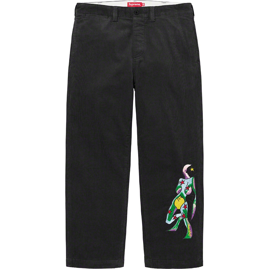 Supreme Gonz Corduroy Chino Pant Black (FW21)
