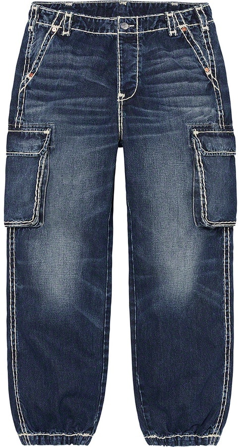 supreme-true-religion-denim-cargo-pant-washed-blue-fw-21