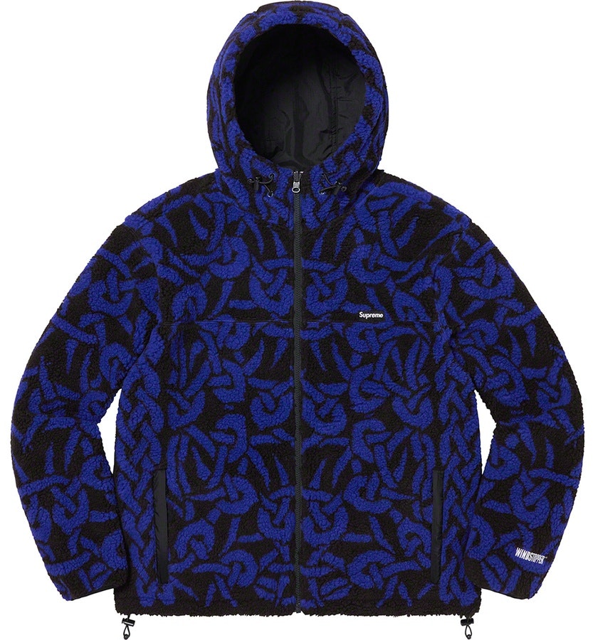 supreme-celtic-knot-reversible-windstopper-fleece-hooded-jacket-black-fw-21