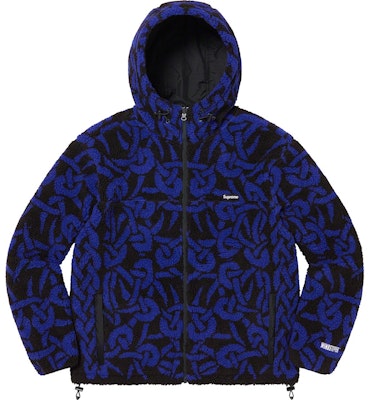 Supreme Celtic Knot Reversible WINDSTOPPER Fleece Hooded Jacket Hitam (FW21). Buy Supreme Celtic Knot Reversible WINDSTOPPER Fleece Hooded Jacket Hitam (FW21).