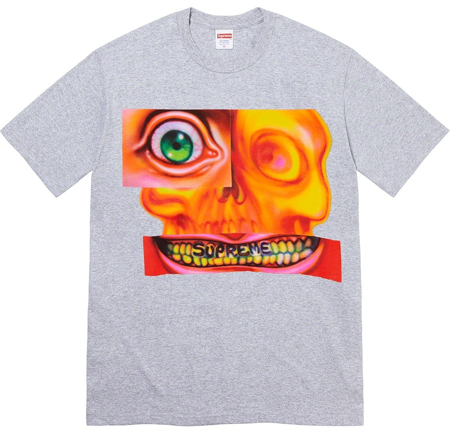 Supreme skull 2025 t shirt