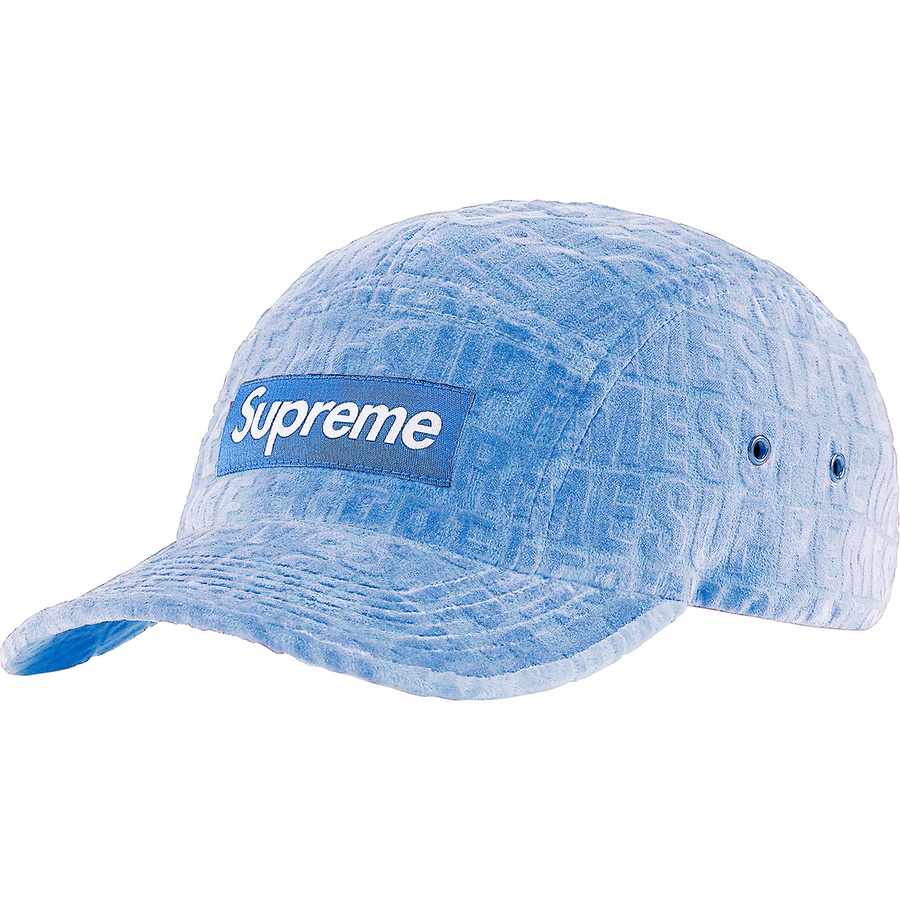 Buy Supreme Velvet Pola Camp Cap Biru Muda (FW21)