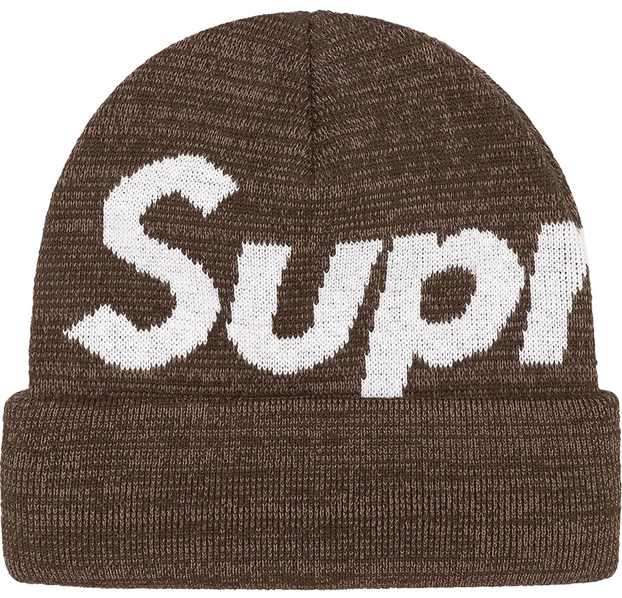supreme-big-logo-beanie-brown-static-fw-21