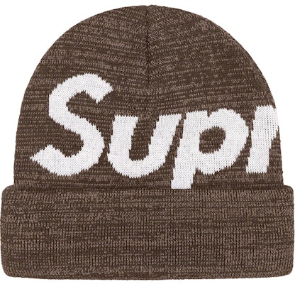 Brown hot sale supreme beanie
